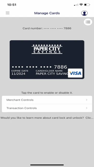 Paper City Savings Association سکرین شاٹس
