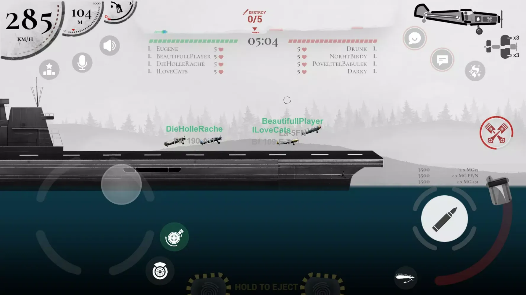 Warplanes Inc. WW2 Multiplayer Screenshots