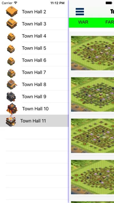 تصاویر Top layouts for CoC