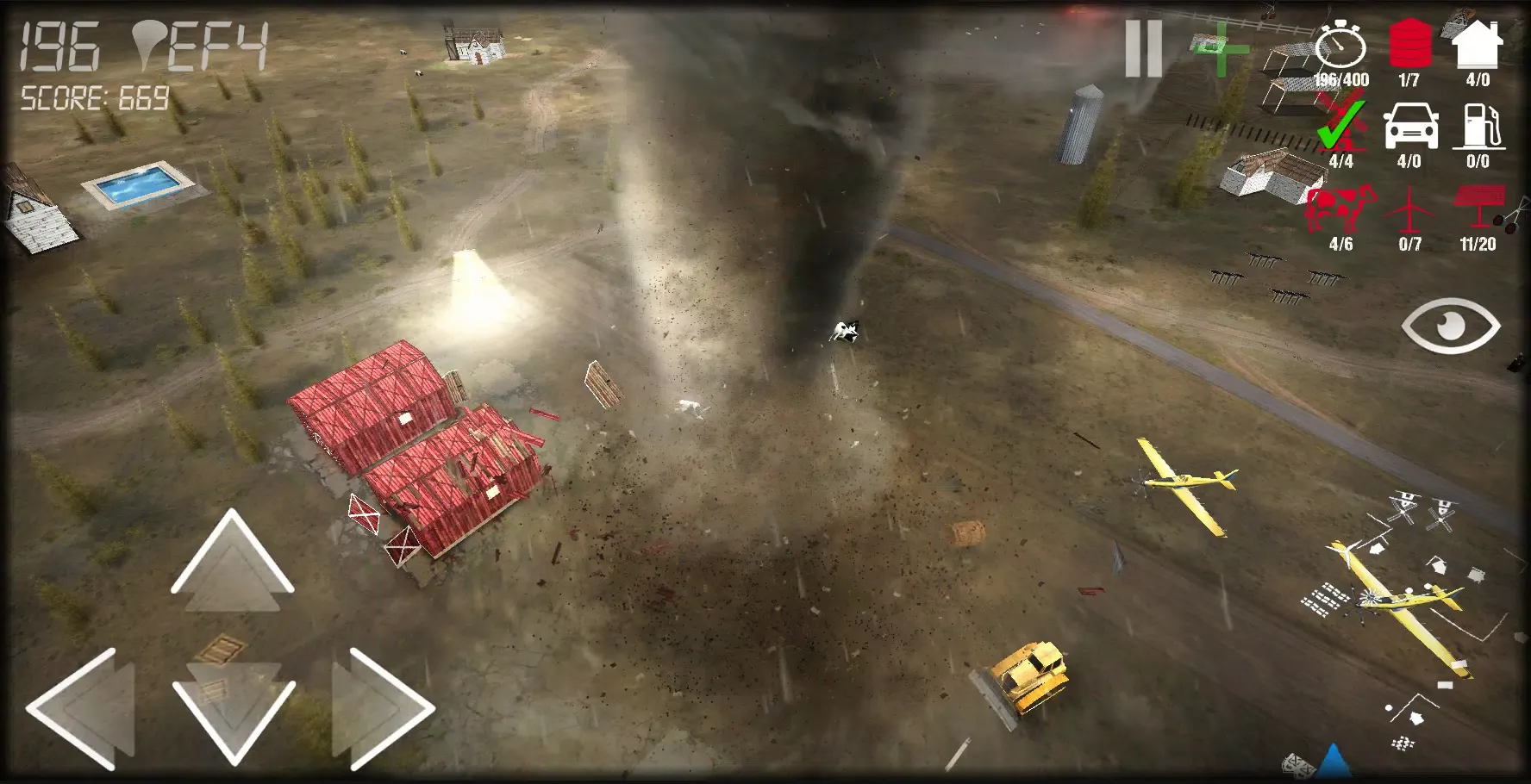 Tangkapan layar Tornado Alley - Rampage
