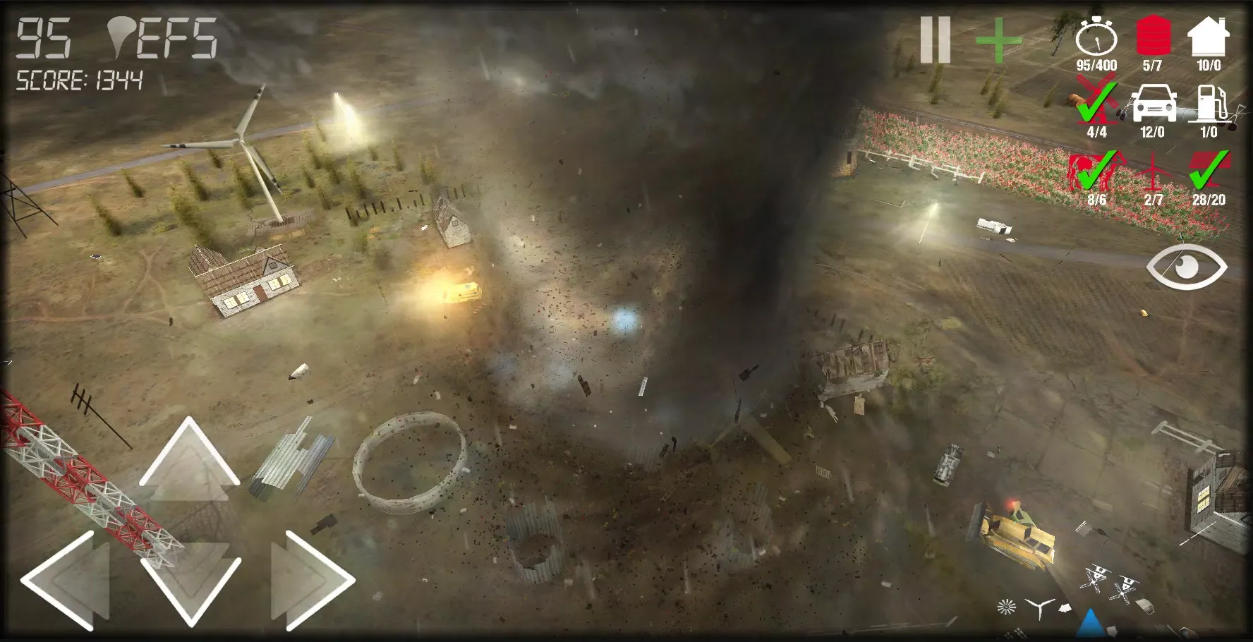 Tangkapan layar Tornado Alley - Rampage