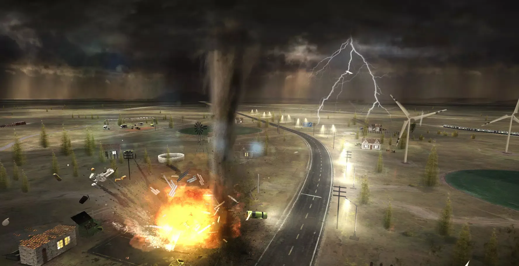 Tangkapan layar Tornado Alley - Rampage