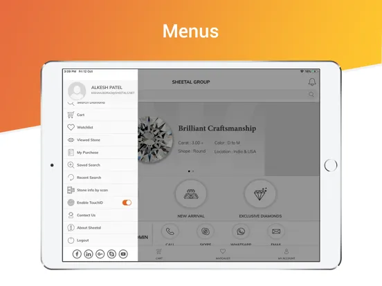 Sheetal Group iPad  سکرین شاٹس