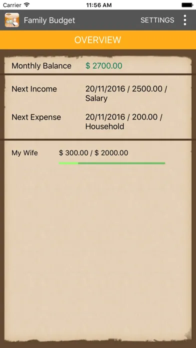 Tangkapan skrin Easy Budget Finance Tracker