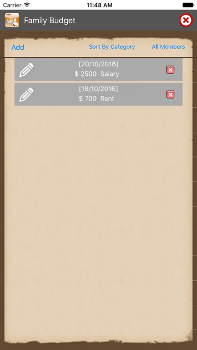 Tangkapan skrin Easy Budget Finance Tracker