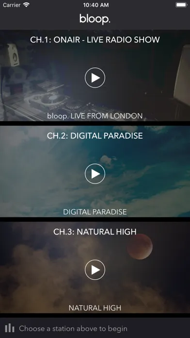 Captures d'écran de Bloop London