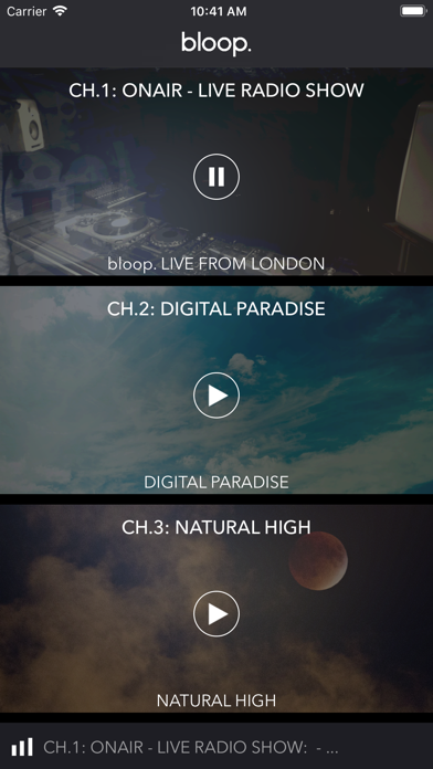 Bloop London سکرین شاٹس