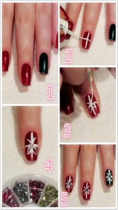 Скриншоты Easy Nail Art Designs - gorgeous ideas for nails
