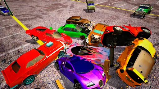 Demolition Derby Mad Car Crash Screenshots