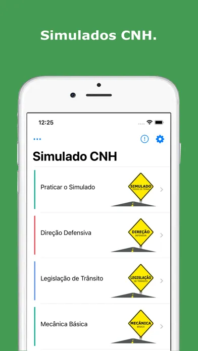 Capturas de pantalla de Simulado Provas CNH