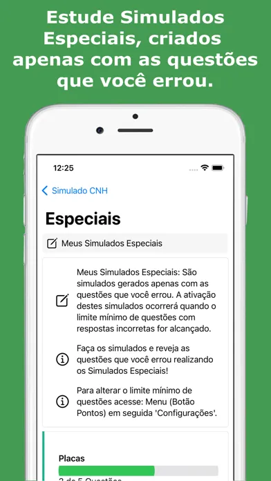 Capturas de pantalla de Simulado Provas CNH