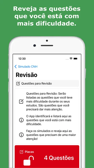 Capturas de pantalla de Simulado Provas CNH
