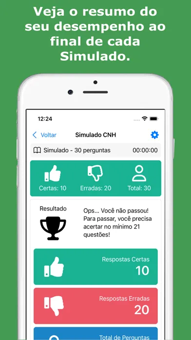 Capturas de pantalla de Simulado Provas CNH