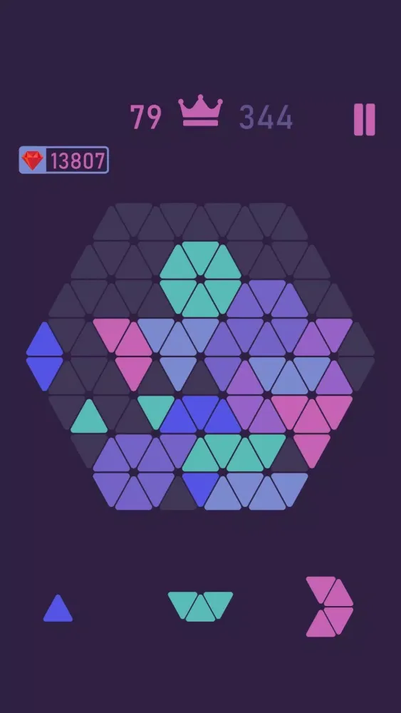 Trigon : Triangle Block Puzzle Screenshots