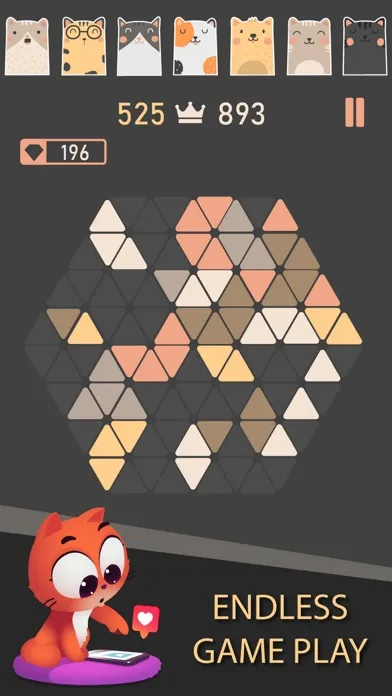 Trigon : Triangle Block Puzzle應用截圖