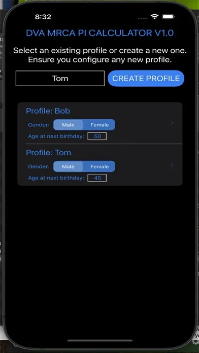 تصاویر DVA MRCA Calculator