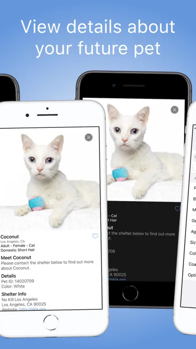 Tangkapan layar PetView360: Find & Adopt a Pet