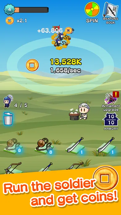 Capturas de pantalla de マージ三国志~Merge Three kingdoms