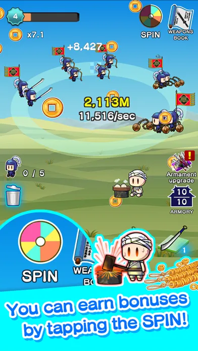 Capturas de pantalla de マージ三国志~Merge Three kingdoms