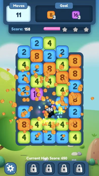 Capturas de pantalla de 2048 Blast