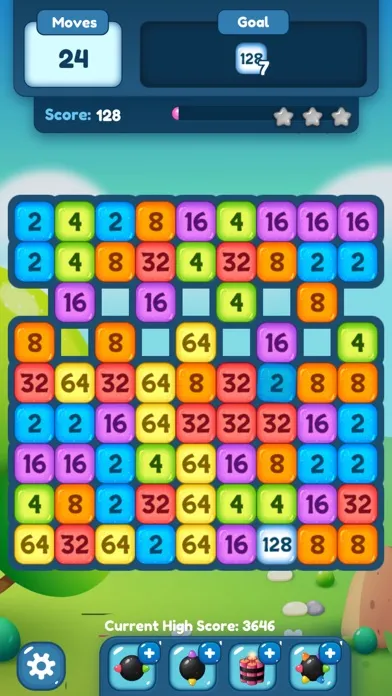 Capturas de pantalla de 2048 Blast