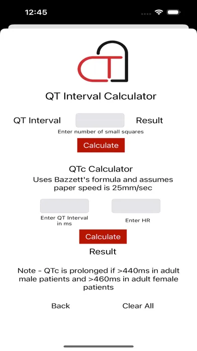 The Cardiac Calculator स्क्रीनशॉट