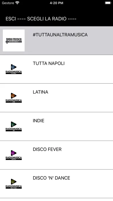 Radio Musica Screenshots