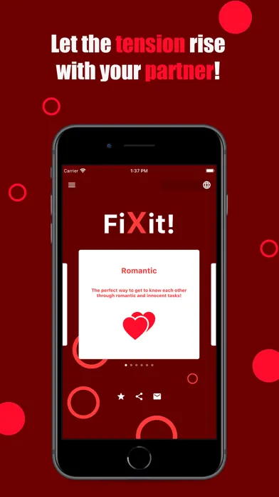 Zrzuty ekranu FiXit! Sex game for couples