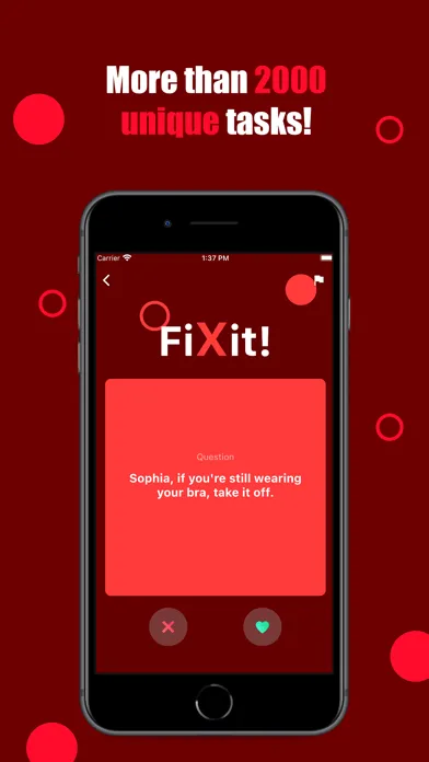 Zrzuty ekranu FiXit! Sex game for couples