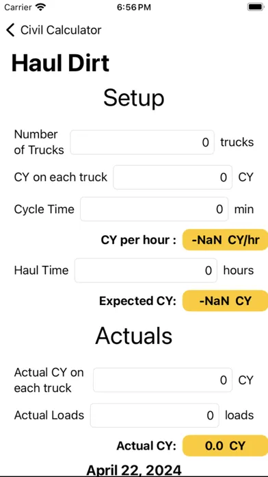 ABD Calculator سکرین شاٹس