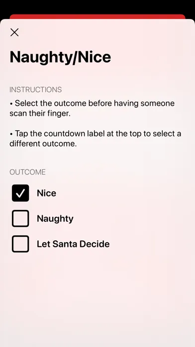 Santa's Naughty or Nice List ◌应用截图