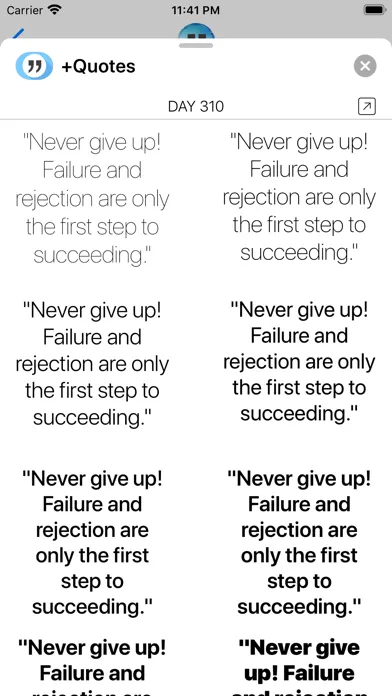 Positive Quotes - +Quotes Screenshots