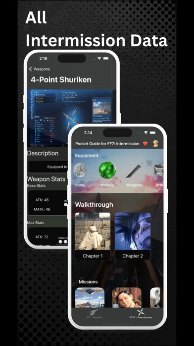 Pocket Guide for FFVII: Remake Ekran Görüntüleri