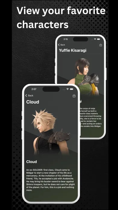 Pocket Guide for FFVII: Remake Ekran Görüntüleri