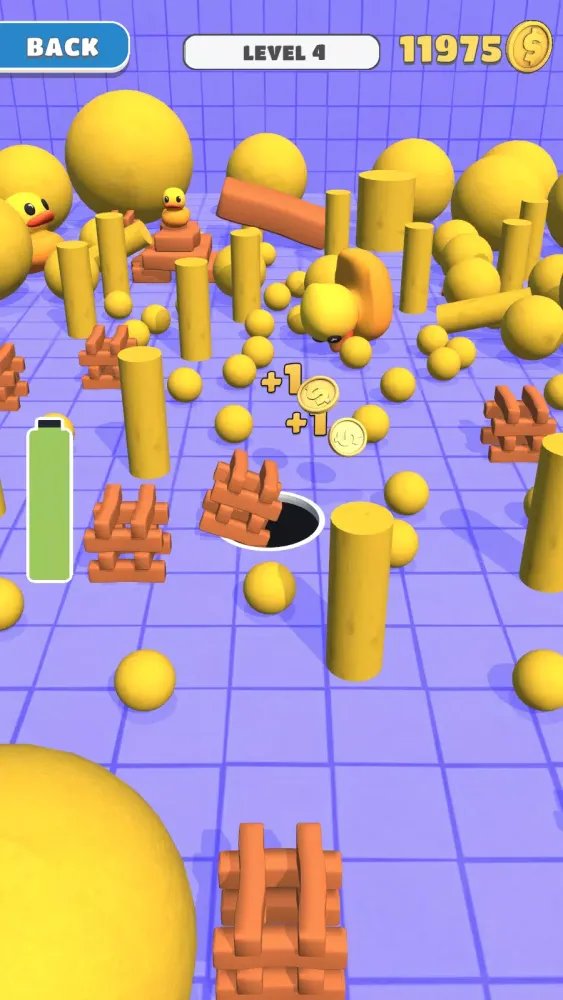 Capturas de tela do Fit In Hole!
