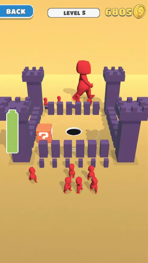 Capturas de tela do Fit In Hole!
