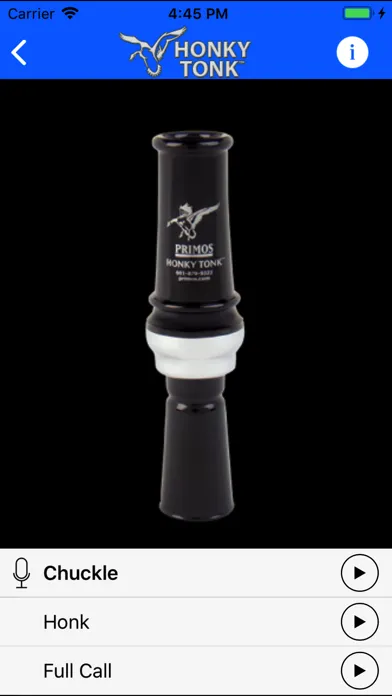 Zrzuty ekranu Primos Hunting Calls