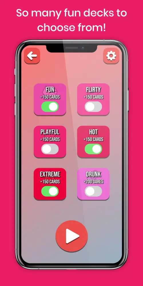 Tangkapan skrin Truth or Dare: Dirty (18+)