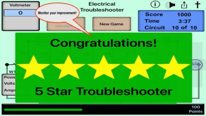 Captures d'écran de Electrical Troubleshooter