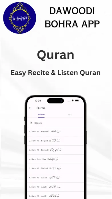 Dawoodi Bohra App スクリーンショット