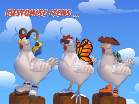 Super BAWK BAWK Chicken iPad  Screenshots