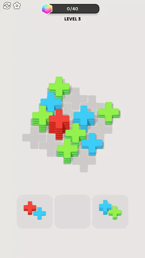 Plus Puzzle Sort Screenshots