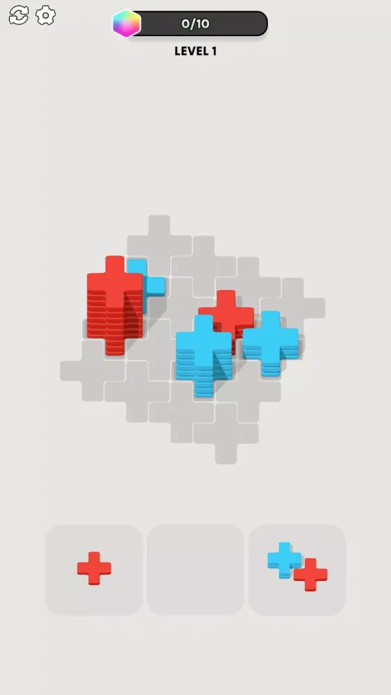 Plus Puzzle Sort Screenshots