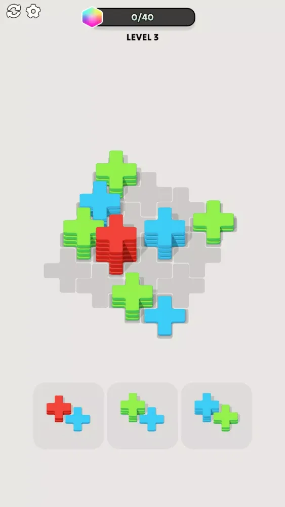 Plus Puzzle Sort Screenshots