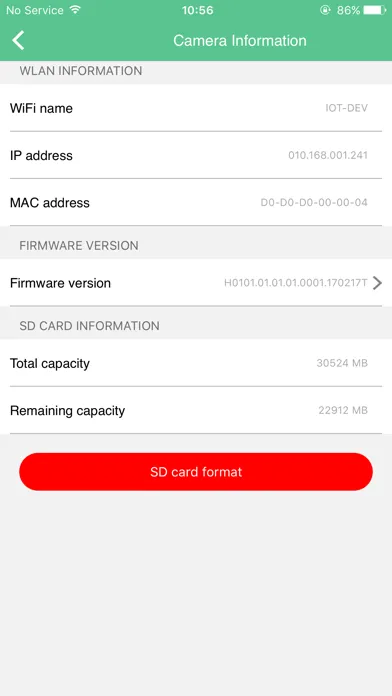 eSmartCam Screenshots