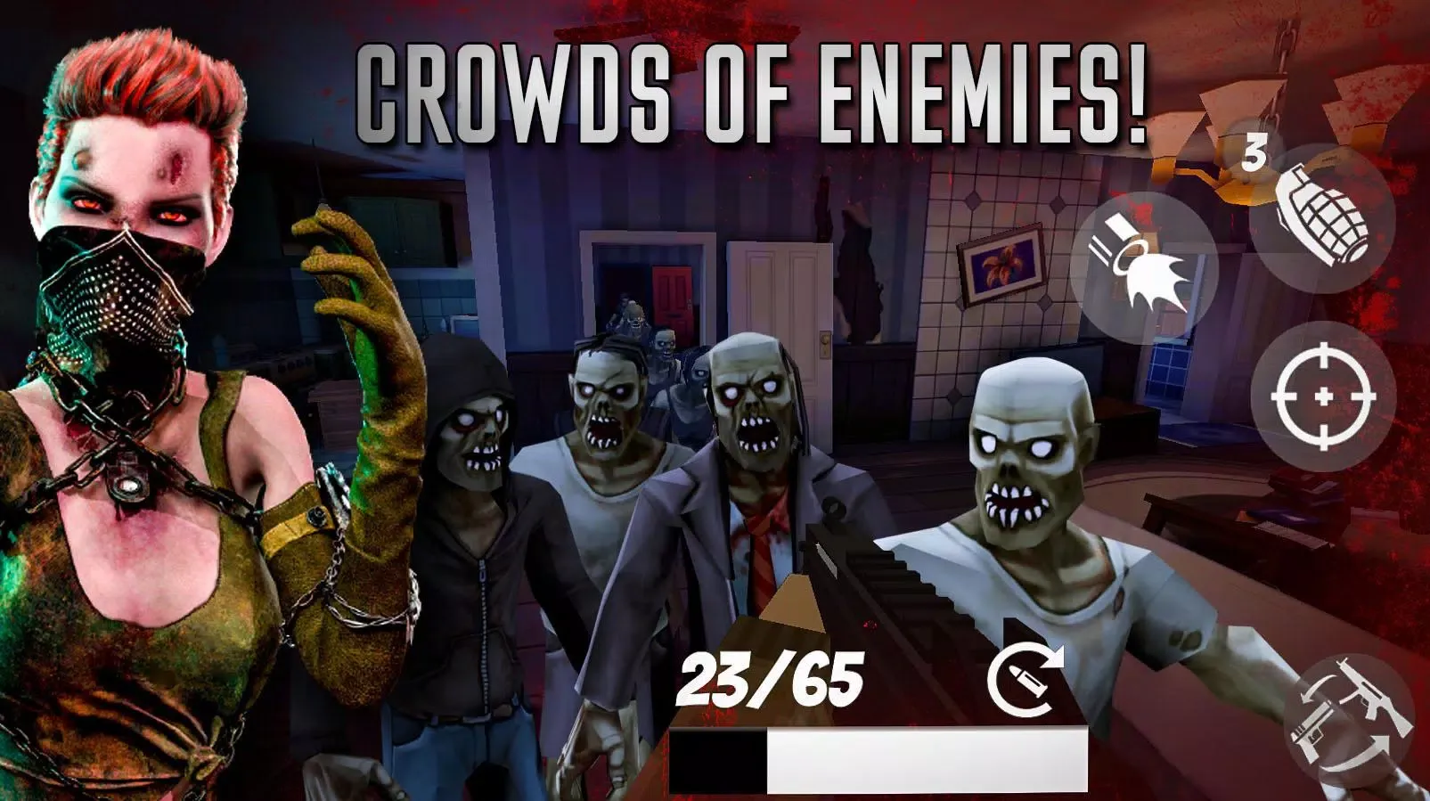 Capturas de tela do Dead Fortress