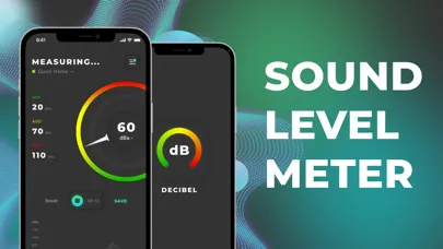 Decibel - sound level meter スクリーンショット