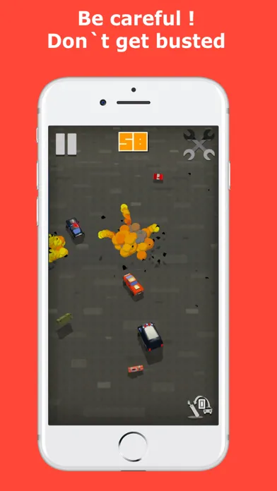 Capturas de pantalla de Angry Cops : Car Chase Game