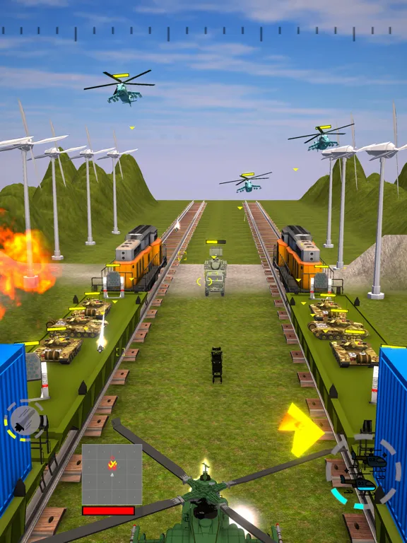 Tangkapan skrin Apache Attack : Global Warfare iPad 