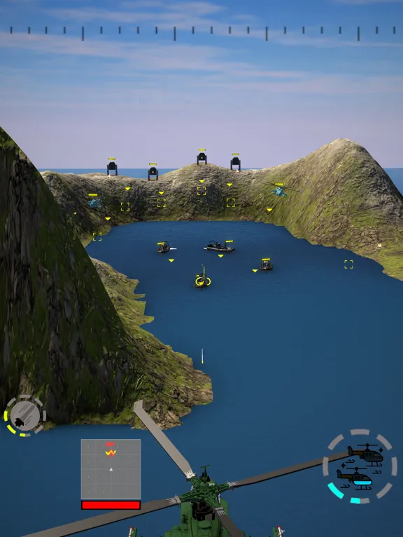 Tangkapan skrin Apache Attack : Global Warfare iPad 
